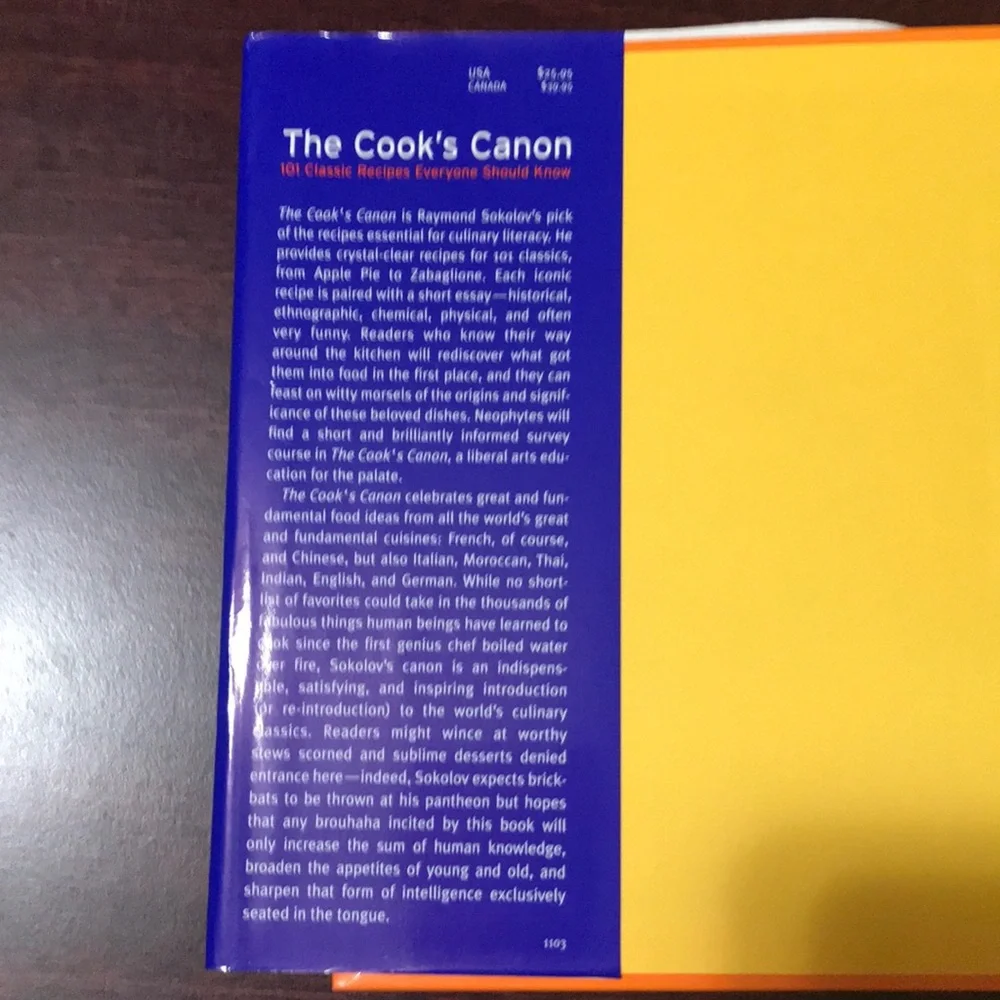 Hard cover cookbooks